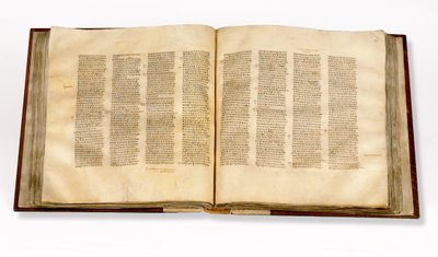 Page from the Codex Sinaiticus by Greek